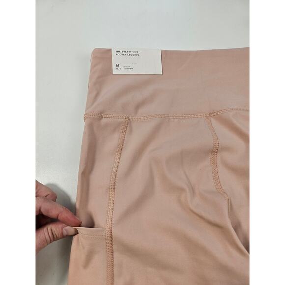 NWT the everywhere pocket leggings active pink full length Ankle M active NEW - Picture 6 of 9